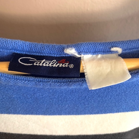 CATALINA VINTAGE STRIPED BOXY TANK TOP - Picture 6 of 7